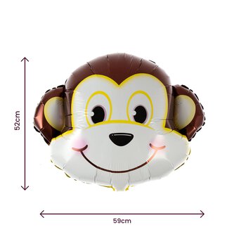 Large Monkey Foil Balloon