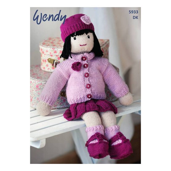 Wendy Merino DK Doll Digital Pattern 5933 image number 1
