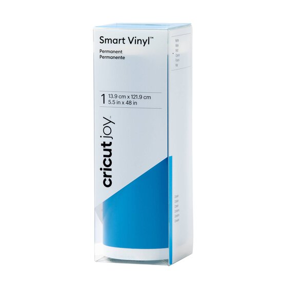 Cricut Joy Ocean Blue Permanent Smart Vinyl 5.5 x 48 Inches image number 1