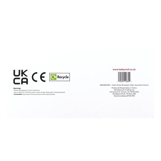 Assorted EVA Foam Sheets A4 12 Pack image number 9