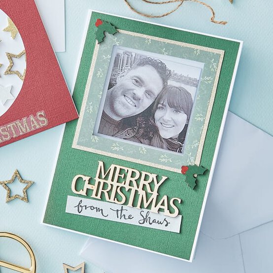How to Make Christmas Aperture Cards image number 1