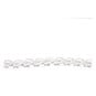 Clear Crystal Drop Bead String 13 Pieces image number 1