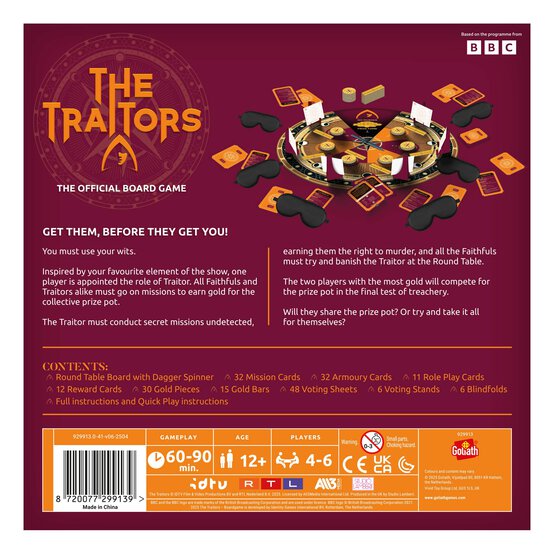 The Traitors Official Board Game image number 3