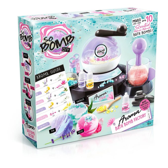 So Bomb DIY Aroma Bath Bomb Factory Hobbycraft