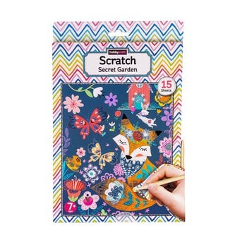 Scratch Secret Garden Book