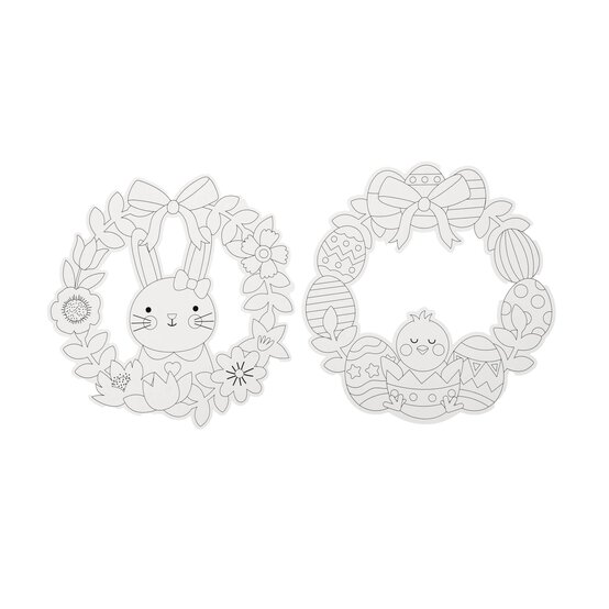 Decorate Your Own Easter Wreath Kit 2 Pack  image number 3