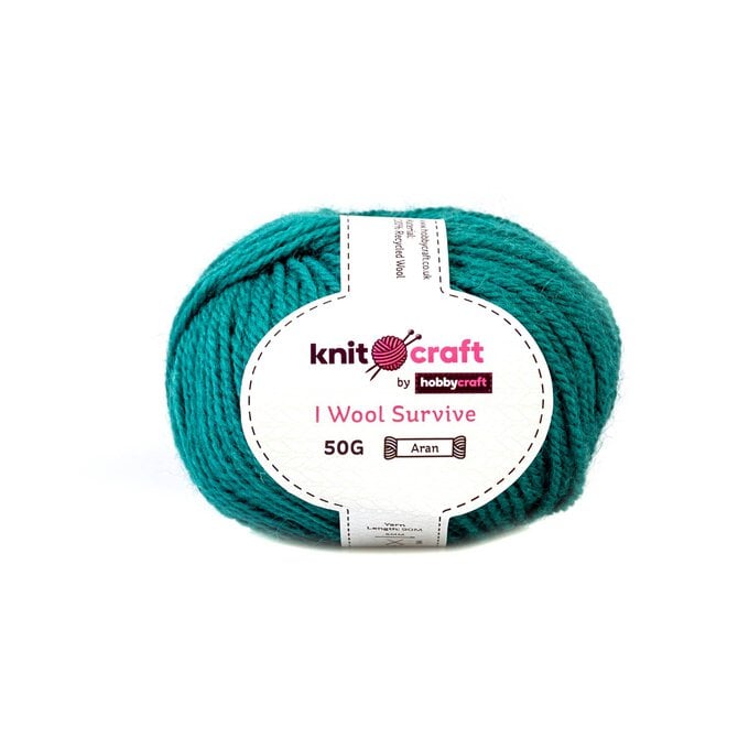 Knitcraft Jade I Wool Survive Yarn 50g image number 1