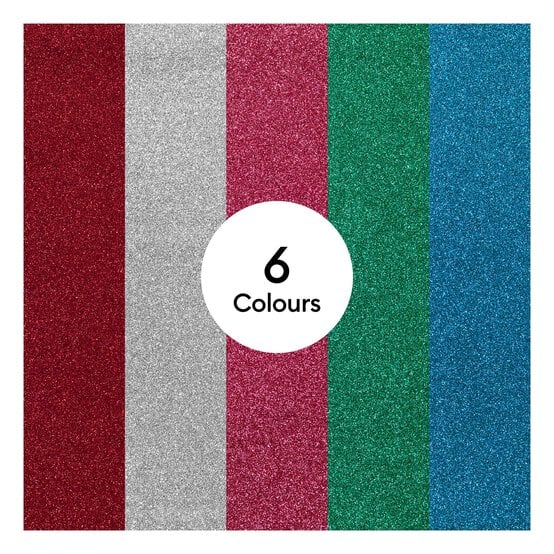 Cricut Bejewelled Glitter Iron-On 12 x 12 Inches 6 Pack image number 2