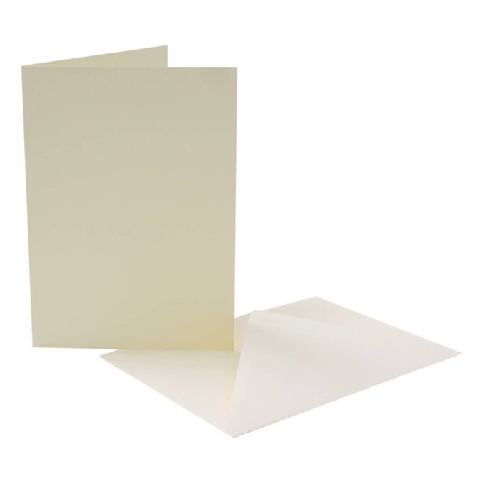 Ivory Cards and Envelopes 5 x 7 Inches 50 Pack image number 1