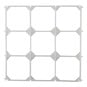 White Balloon Wall Grid 6 Pack image number 2