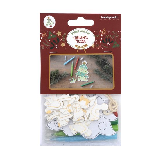 Decorate Your Own Christmas Tree Puzzle image number 3