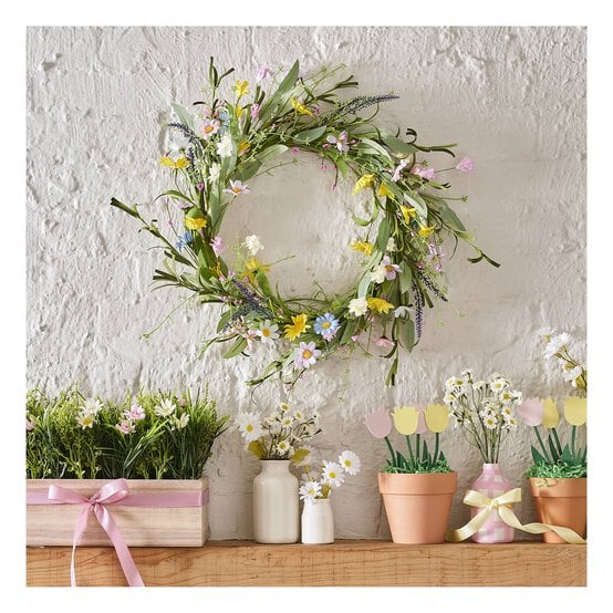 Wildflower Wreath 56cm image number 2