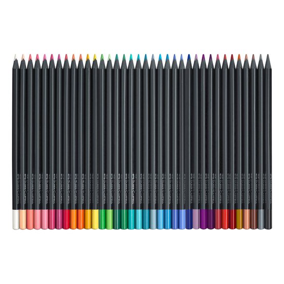 Faber-Castell Assorted Black Edition Colour Pencils 36 Pack  image number 2