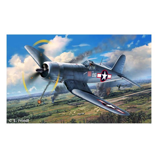 Revell Vought F4U-1A Corsair Model Kit 1:72 image number 3