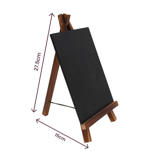 Chalkboard Easel 15 x 27.5cm image number 3