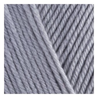 Women's Institute Light Grey Soft and Smooth Aran Yarn 400g