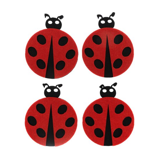 Felt Ladybirds 4 Pack image number 3