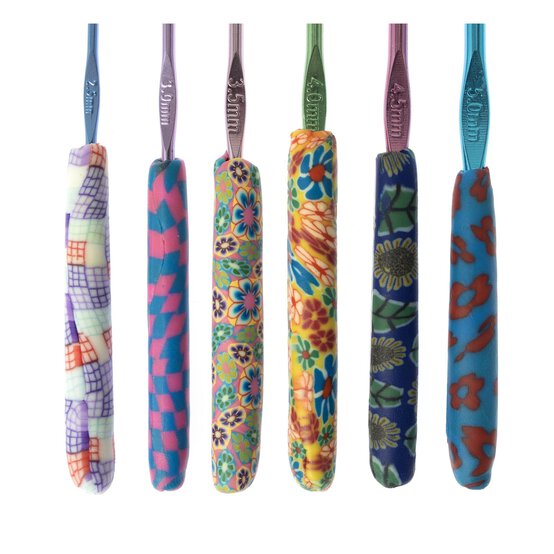 Knitcraft Decorative Crochet Hook Set 6 Pack image number 3