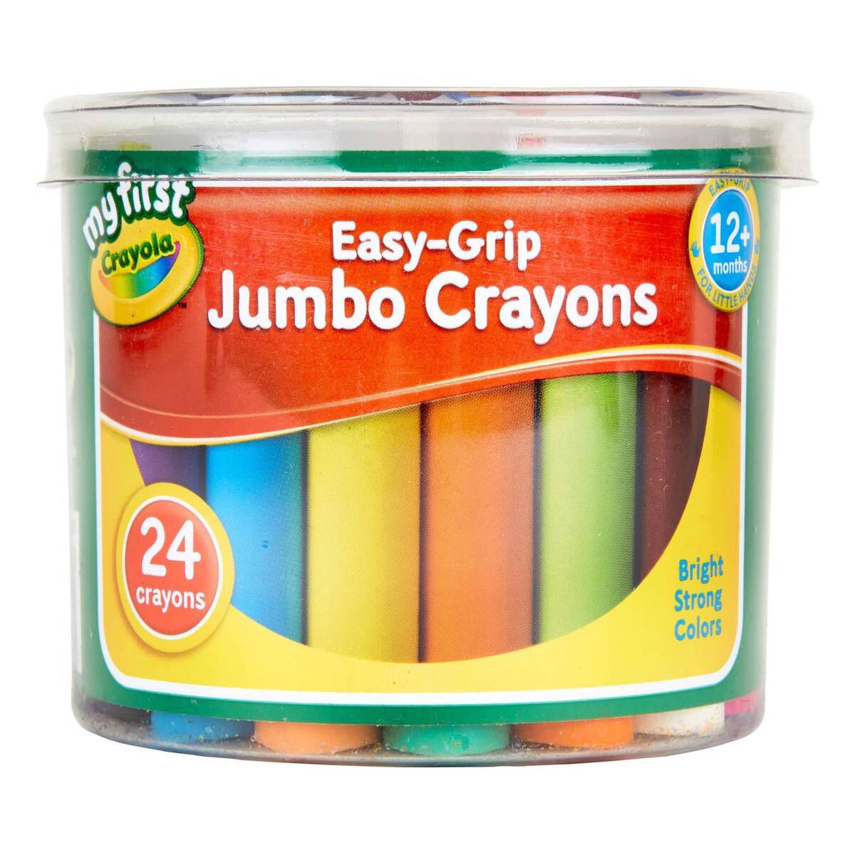 Crayola 8 Easy Grip Jumbo Crayons 
