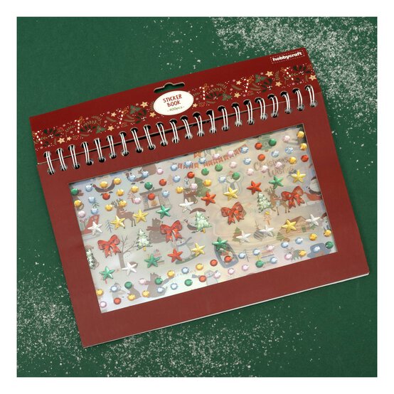 Christmas Sticker Book A4 image number 1