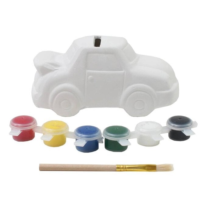 Paint Your Own Sports Car Money Box image number 1