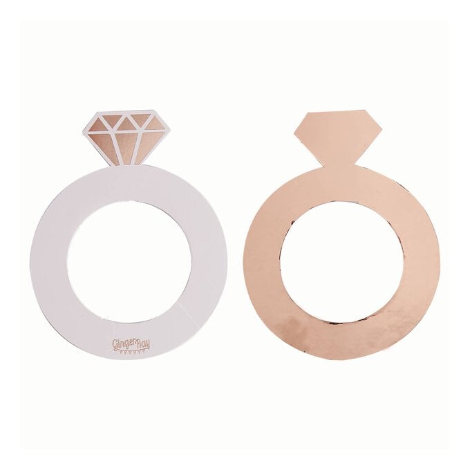 Ginger Ray Rose Gold Drink Markers 10 Pack image number 1