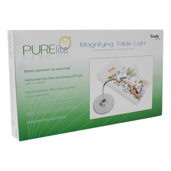 Purelite Tabletop Magnifier with Light image number 2