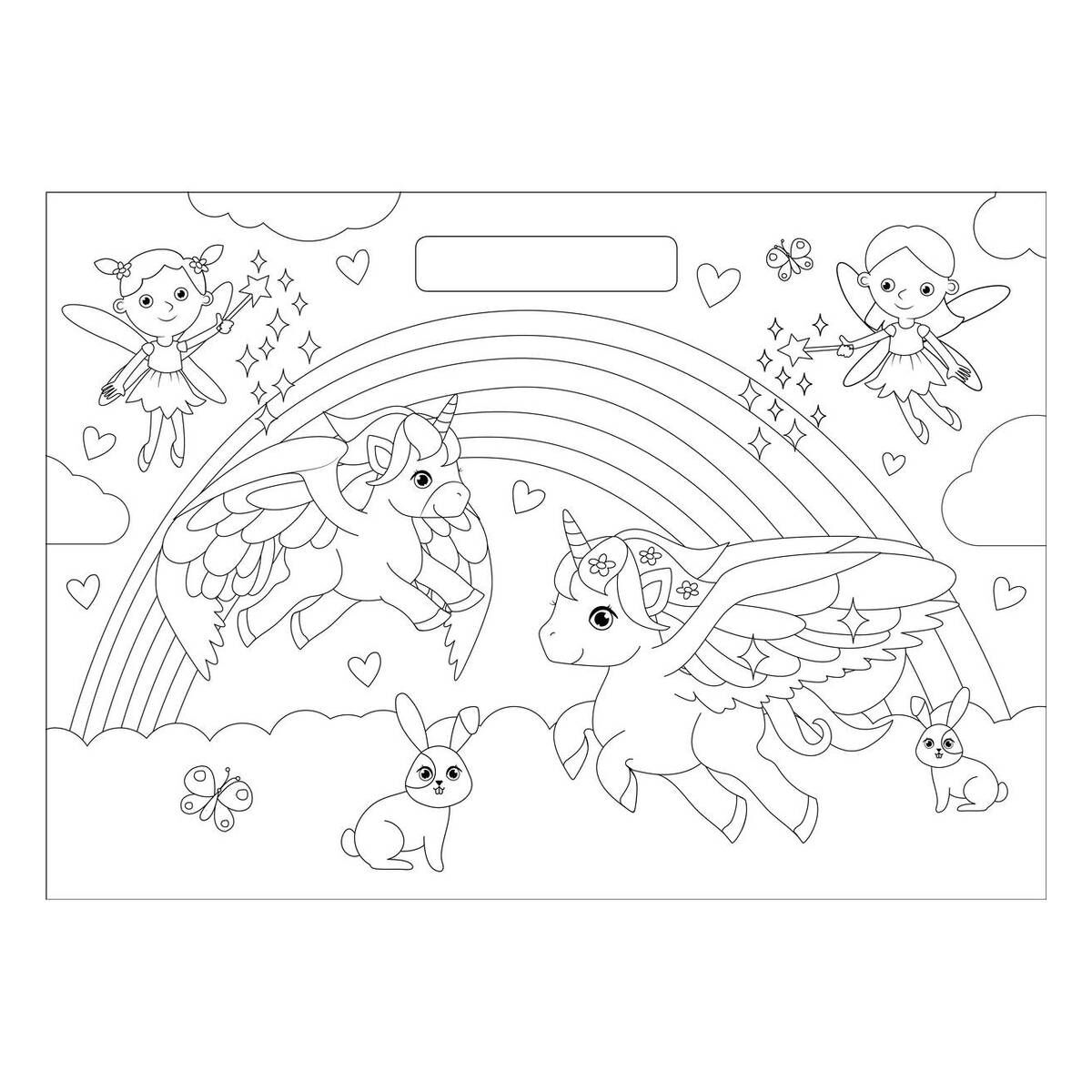 Unicorn Colouring Pad | Hobbycraft