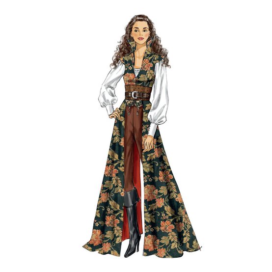 McCall’s Women’s Costume Sewing Pattern M6819 (14-22) image number 4