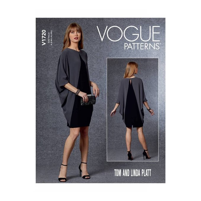 Vogue Women’s Dress Sewing Pattern V1720 (S-XXL) image number 1