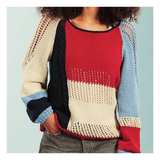 Knitcraft Mondrian Sweater Digital Pattern 0165 image number 1