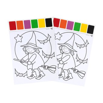 Witch Paint with Water Picture 2 Pack