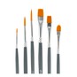 Winsor & Newton Foundation Watercolour Short Handle Brushes 6 Pack image number 1