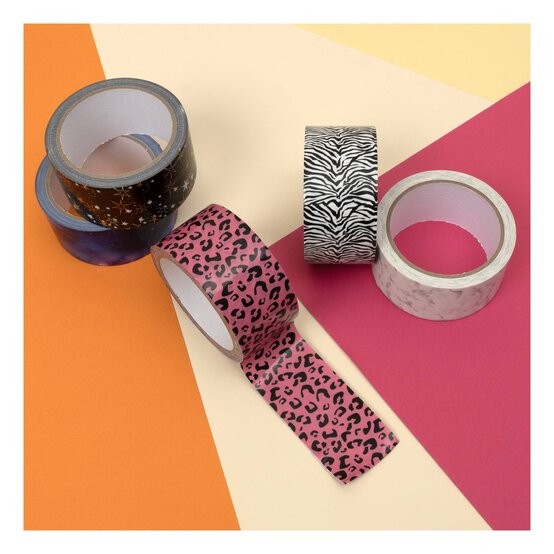 Zebra Print Duct Tape 48mm x 10m  image number 2
