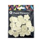 Moonlight Pearl Blossom Paper Flowers 20 Pack image number 2
