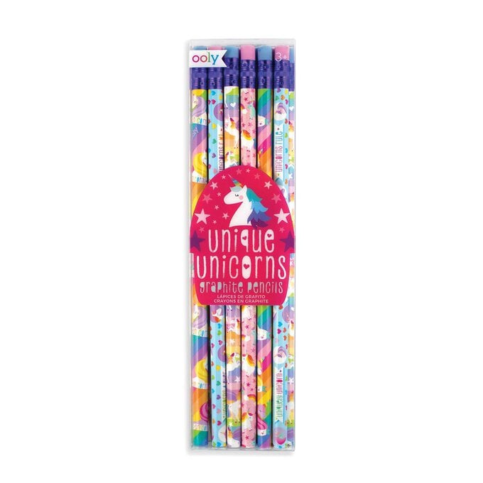 Unique Unicorn Graphite Pencils 12 Pack image number 1