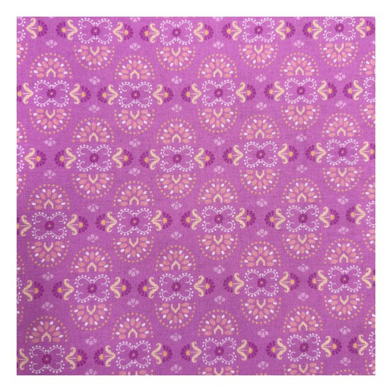 Island Haven Mauve Mirage Cotton Fabric by the Metre image number 2