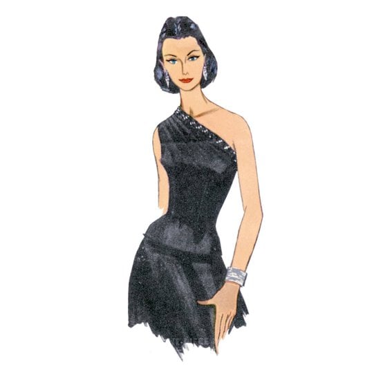 Simplicity Vintage Blouses and Cummerbund Sewing Pattern S9634 (16-24) image number 3