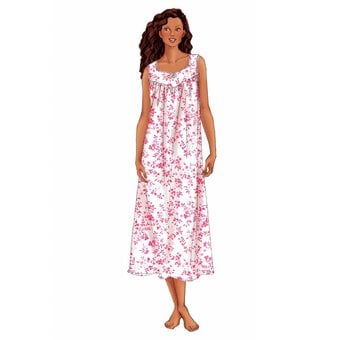 Butterick Petite Nightgown Sewing Pattern 6838 (XS-M) image number 4