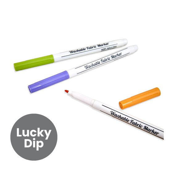 Assorted Washable Fabric Marker image number 1
