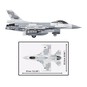 COBI F-16C Fighting Falcon Set image number 5