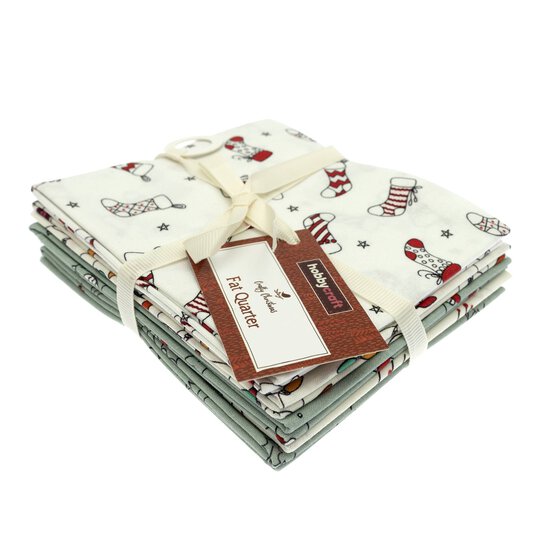 Christmas Line Art Fat Quarters 5 Pack image number 8