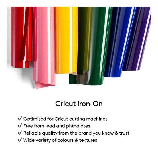 Cricut Navy Everyday Iron-On 12 x 24 Inches image number 3