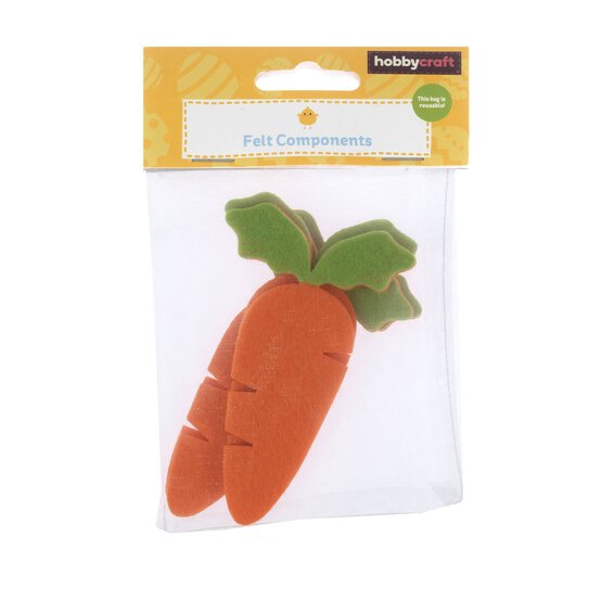 Felt Carrots 4 Pack image number 3
