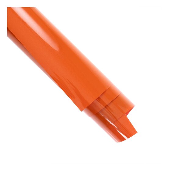 Siser Orange Easyweed Heat Transfer Vinyl 30cm x 50cm image number 3