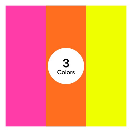 Cricut Joy Neon Smart Iron-On 5.5 x 12 Inches 3 Pack image number 3