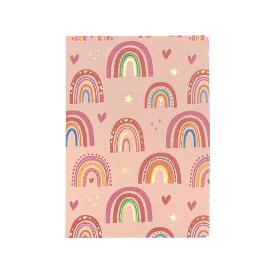 Rainbow Soft Cover Notebook A5 image number 1