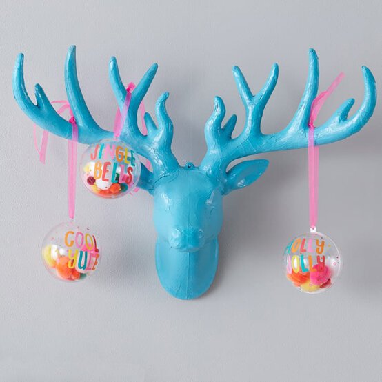 How to Make Bright Pom Pom Fillable Baubles image number 1