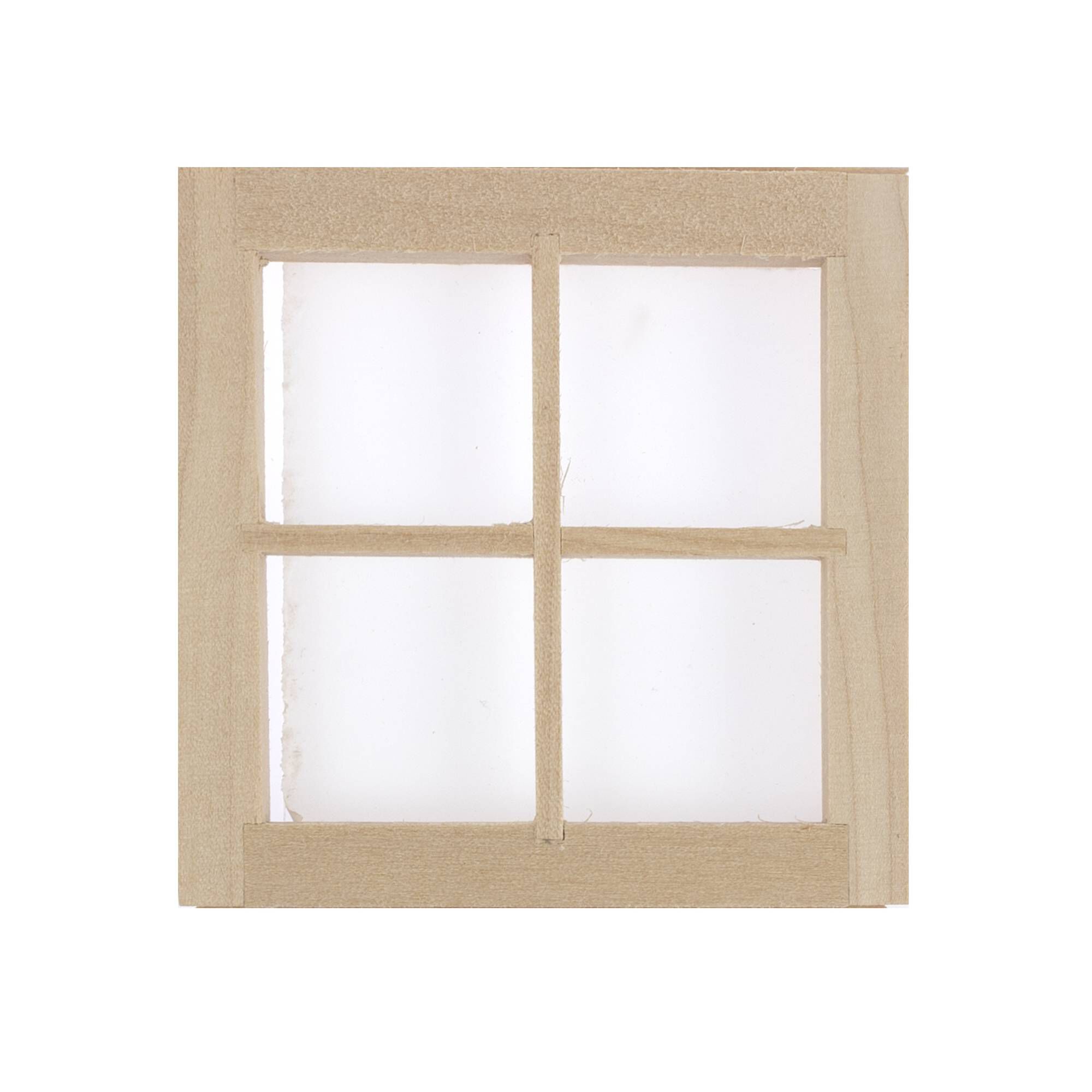 Doll’s House Four Pane Window | Hobbycraft