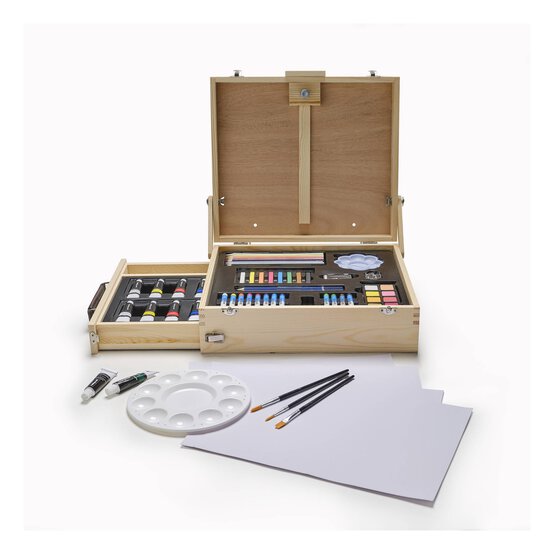 Mixed Media Easel Set 73 Pieces image number 1